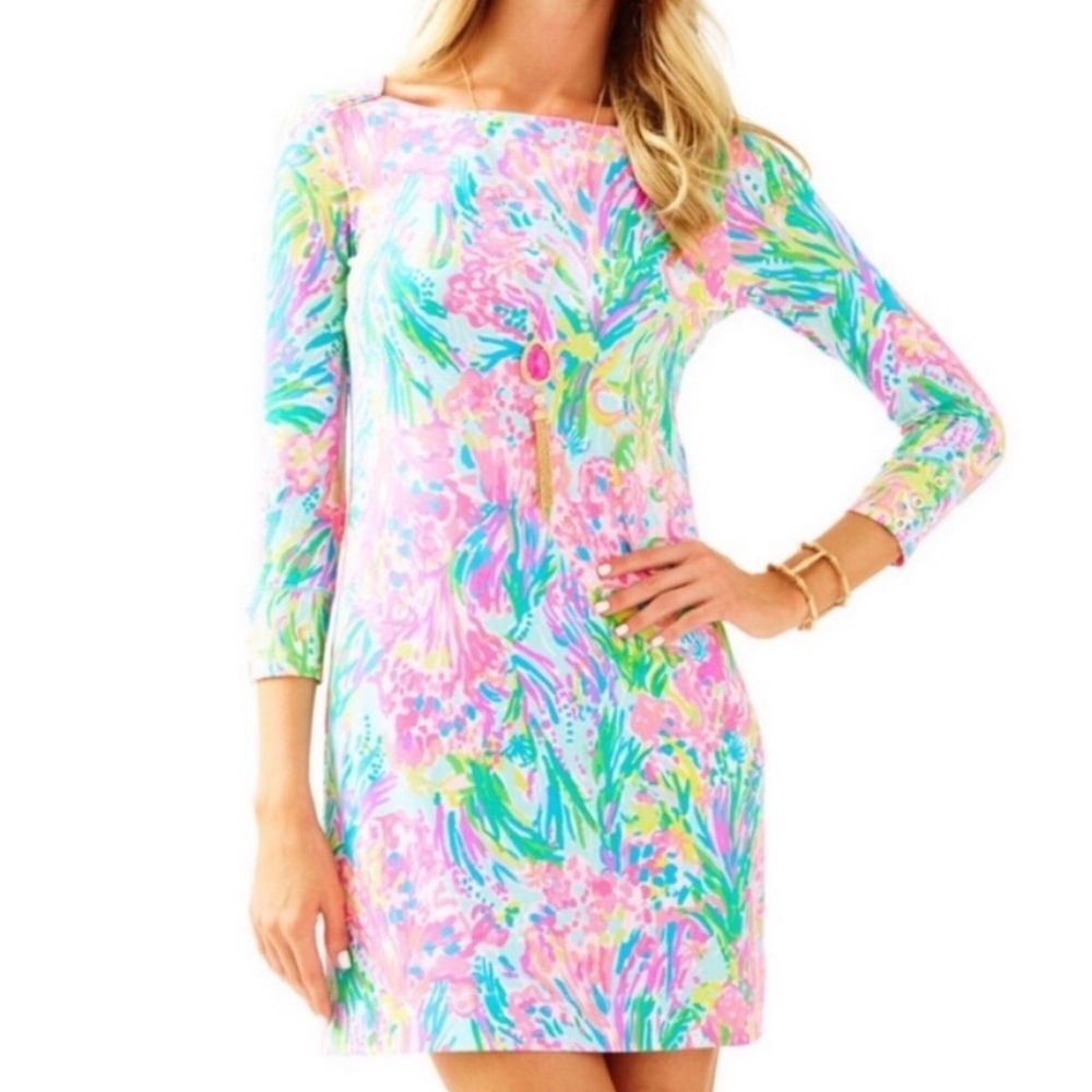 Lilly Pulitzer Multi Fan Sea Pants UPF 50+ Sophie Dress